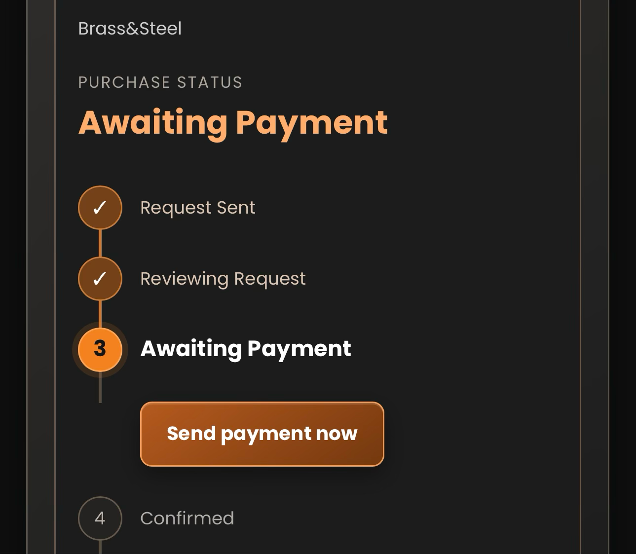 Screenshot guide: Pay and upload your receipt