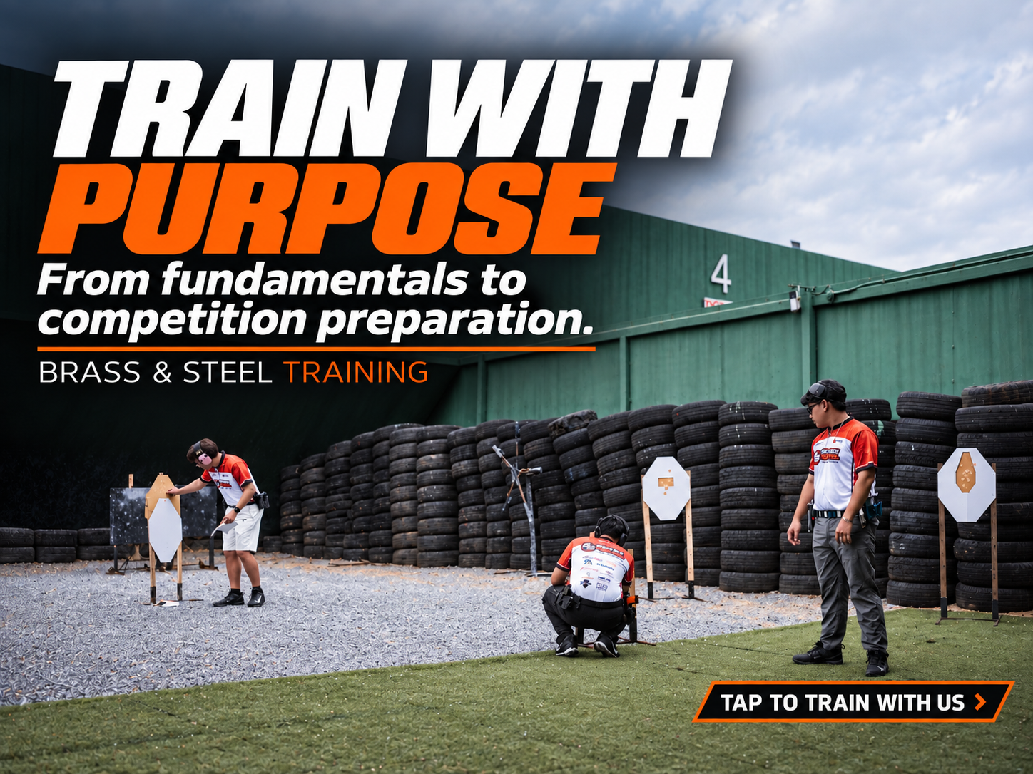 Train with Brass & Steel