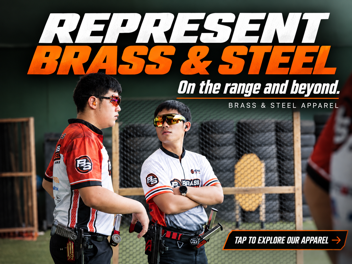 Brass & Steel team at the range